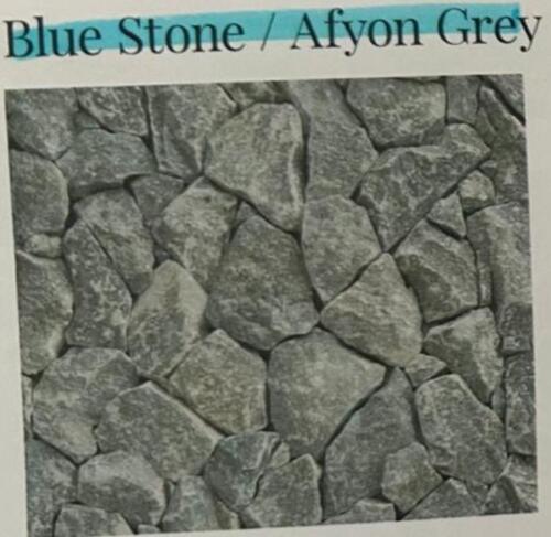 Parement pierre noire BLUE STONE - AFYON GREY en Opus Incertum