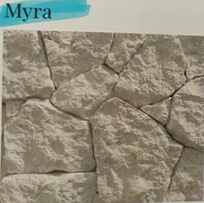 Parement Myra Opus Incertum pierre naturelle